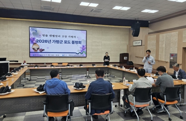 캠벨얼리 25점 대상 품평회 포도왕에 장승순 농업인 선정