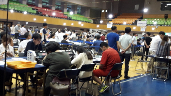 [개표] 군의원선거 가, 나, 다 선거구 선거