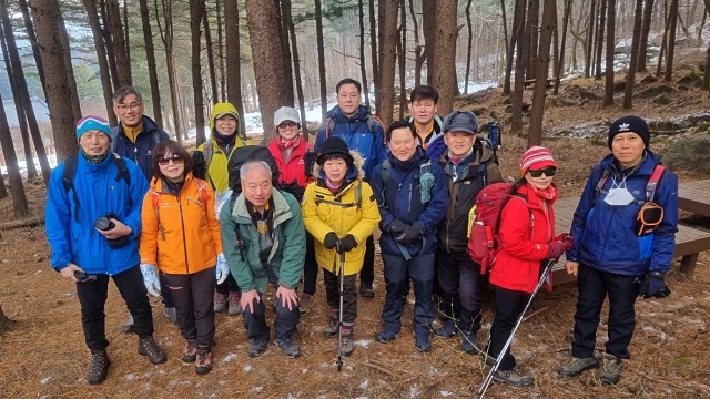 [동영상] 재경 조종동문회, 서리산 산행